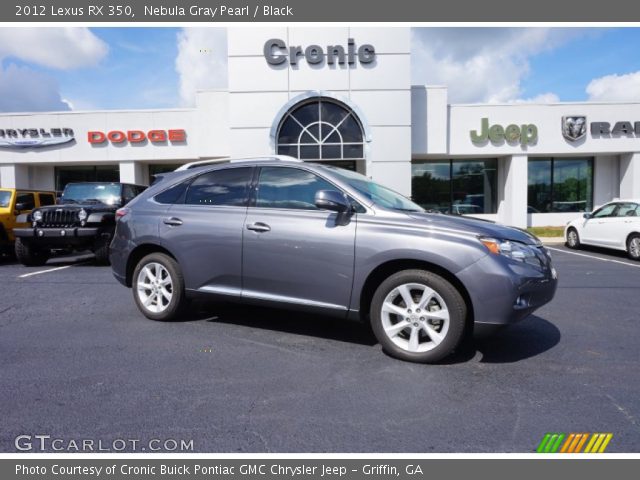 2012 Lexus RX 350 in Nebula Gray Pearl
