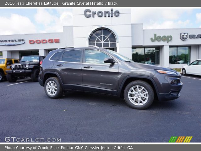 2016 Jeep Cherokee Latitude in Granite Crystal Metallic