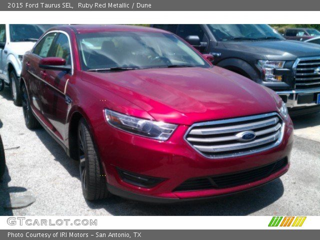 2015 Ford Taurus SEL in Ruby Red Metallic