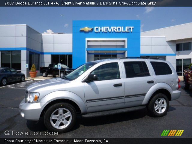 2007 Dodge Durango SLT 4x4 in Bright Silver Metallic
