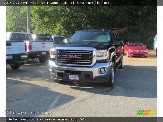 2015 GMC Sierra 2500HD SLE Double Cab 4x4 in Onyx Black