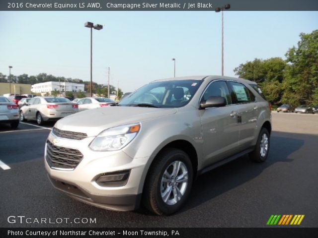 2016 Chevrolet Equinox LS AWD in Champagne Silver Metallic