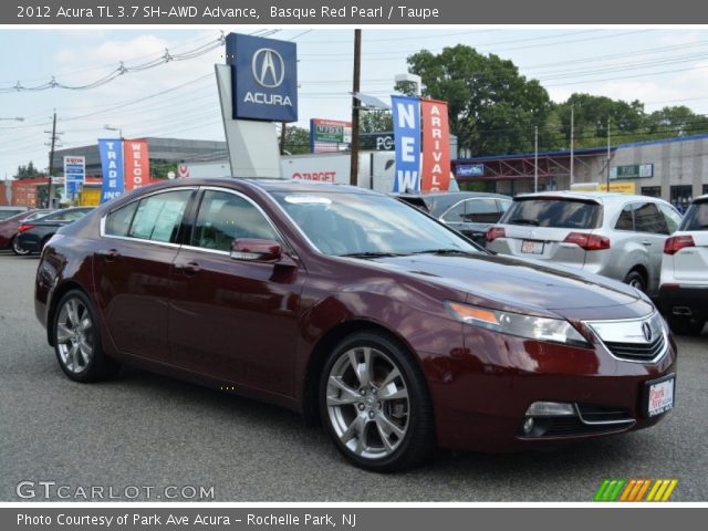 2012 Acura TL 3.7 SH-AWD Advance in Basque Red Pearl