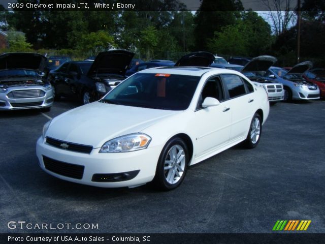 2009 Chevrolet Impala LTZ in White