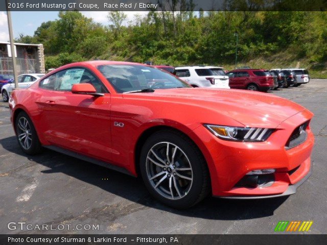 2016 Ford Mustang GT Coupe in Race Red