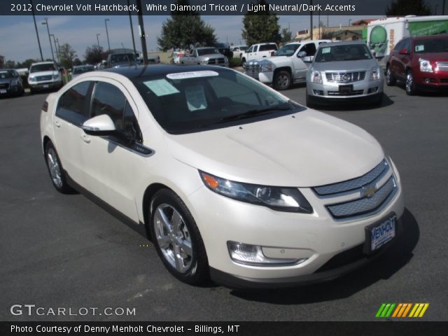 2012 Chevrolet Volt Hatchback in White Diamond Tricoat