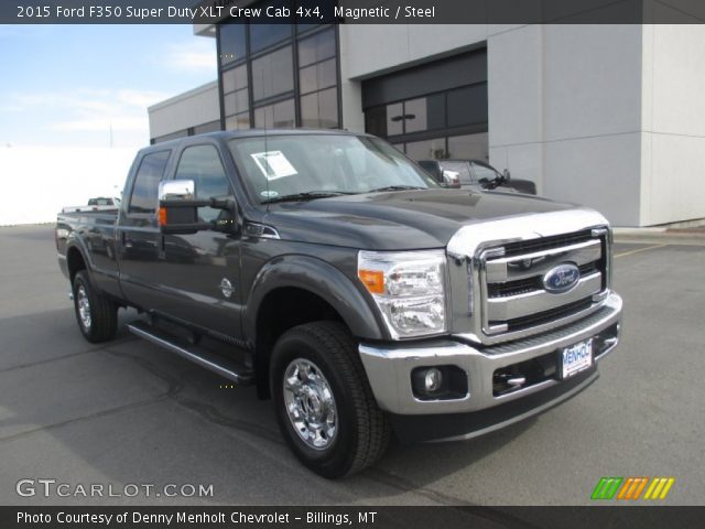 2015 Ford F350 Super Duty XLT Crew Cab 4x4 in Magnetic