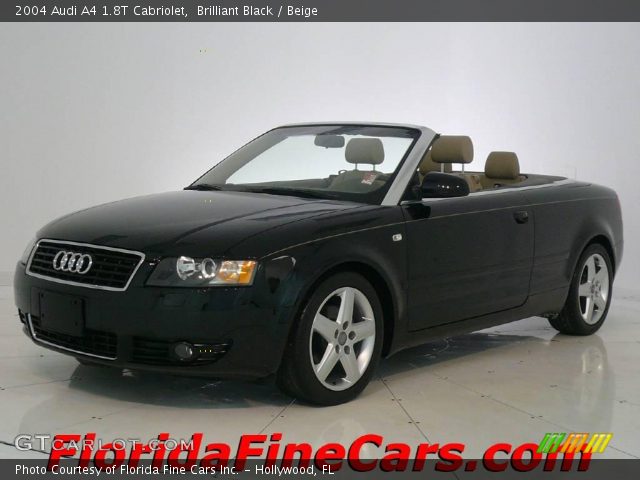 2004 Audi A4 1.8T Cabriolet in Brilliant Black