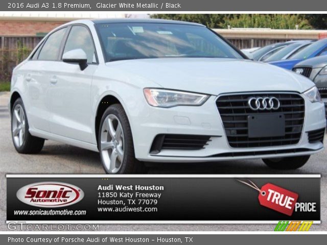 2016 Audi A3 1.8 Premium in Glacier White Metallic