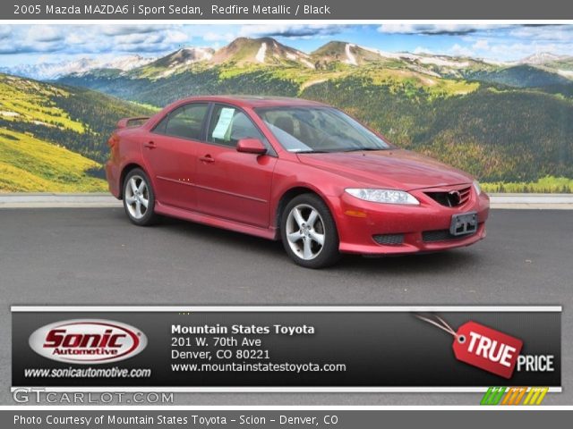 2005 Mazda MAZDA6 i Sport Sedan in Redfire Metallic