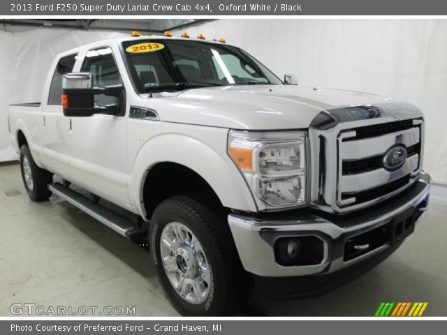 2013 Ford F250 Super Duty Lariat Crew Cab 4x4 in Oxford White