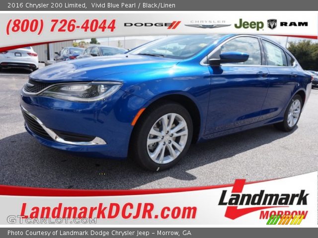 2016 Chrysler 200 Limited in Vivid Blue Pearl