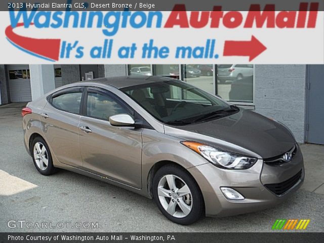 2013 Hyundai Elantra GLS in Desert Bronze