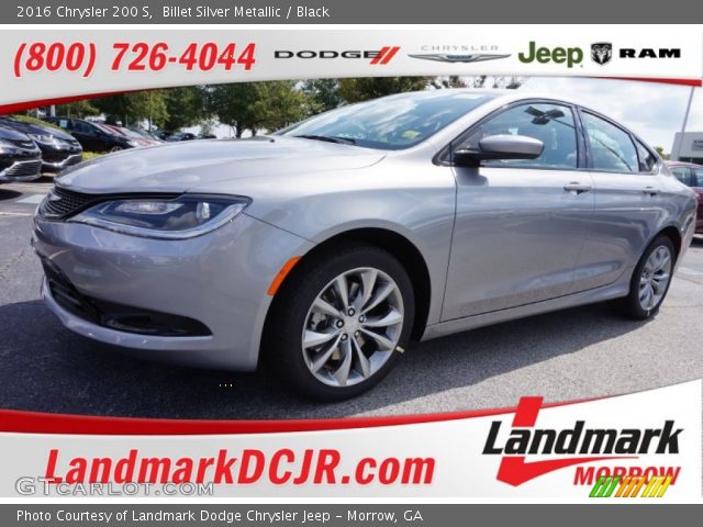 2016 Chrysler 200 S in Billet Silver Metallic