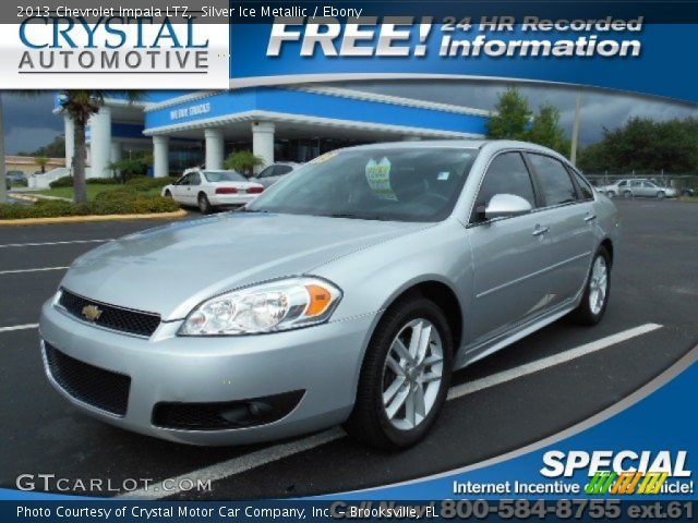 2013 Chevrolet Impala LTZ in Silver Ice Metallic
