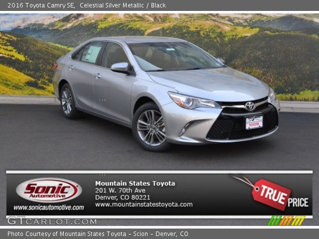 2016 Toyota Camry SE in Celestial Silver Metallic