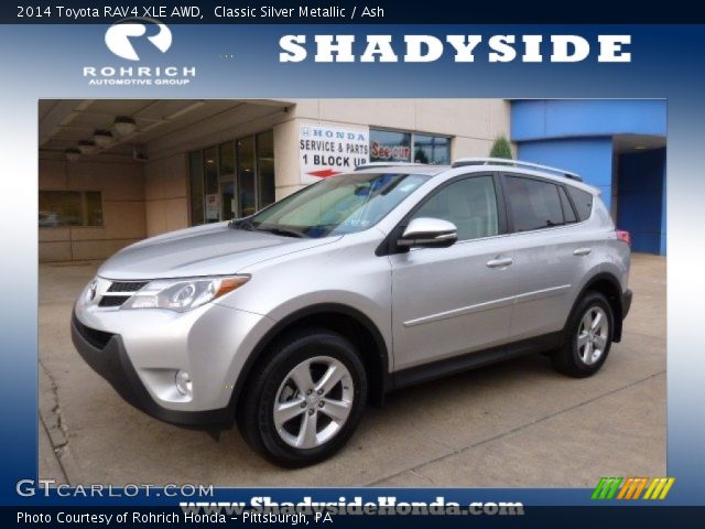 2014 Toyota RAV4 XLE AWD in Classic Silver Metallic