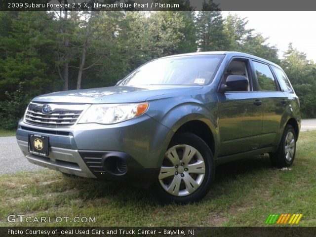 2009 Subaru Forester 2.5 X in Newport Blue Pearl