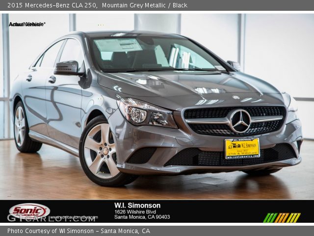 2015 Mercedes-Benz CLA 250 in Mountain Grey Metallic