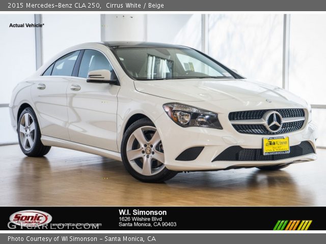2015 Mercedes-Benz CLA 250 in Cirrus White
