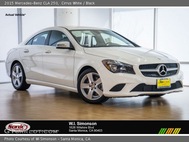 2015 Mercedes-Benz CLA 250 in Cirrus White