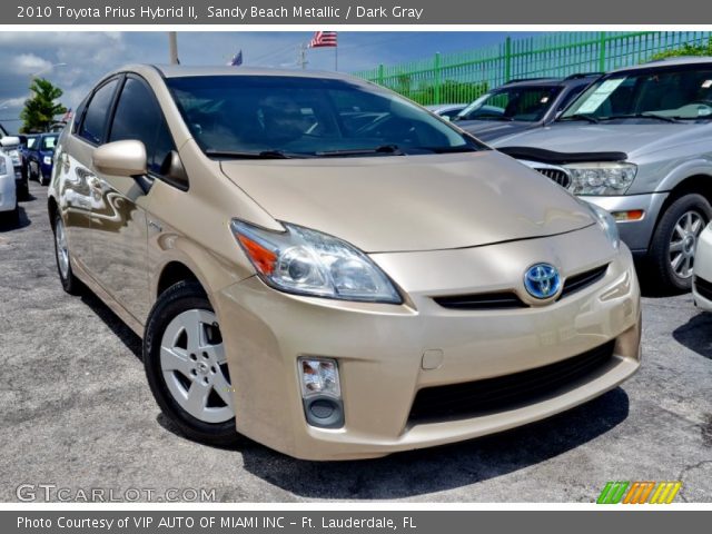 2010 Toyota Prius Hybrid II in Sandy Beach Metallic