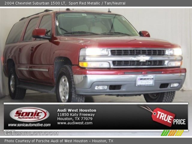 2004 Chevrolet Suburban 1500 LT in Sport Red Metallic