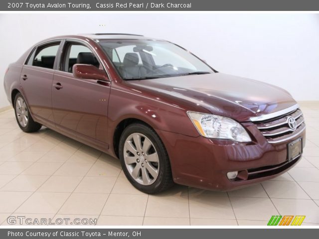 2007 Toyota Avalon Touring in Cassis Red Pearl