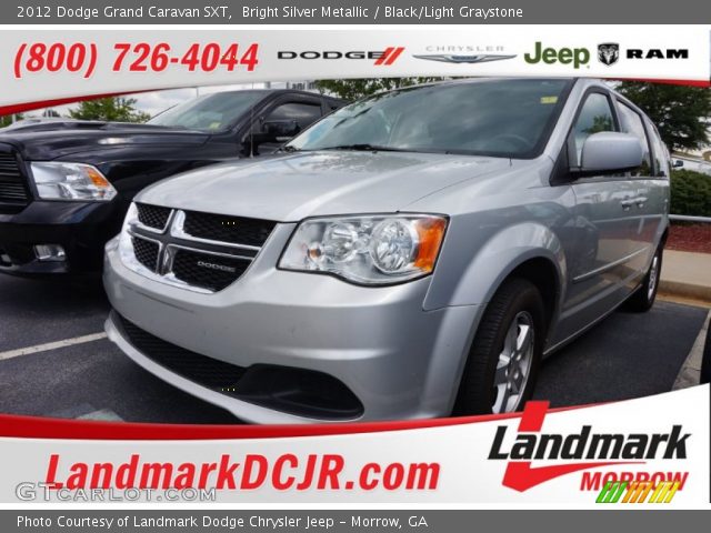 2012 Dodge Grand Caravan SXT in Bright Silver Metallic