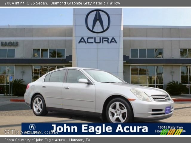 2004 Infiniti G 35 Sedan in Diamond Graphite Gray Metallic