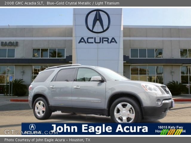 2008 GMC Acadia SLT in Blue-Gold Crystal Metallic
