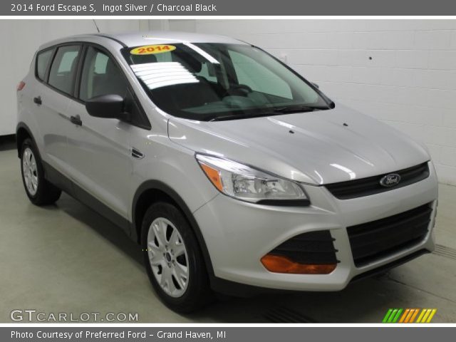 2014 Ford Escape S in Ingot Silver