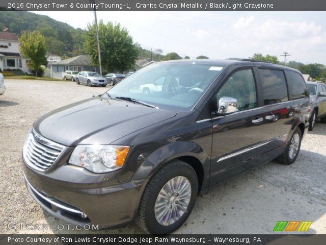 2016 Chrysler Town & Country Touring-L in Granite Crystal Metallic