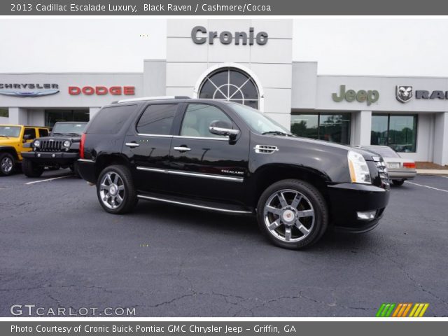 2013 Cadillac Escalade Luxury in Black Raven