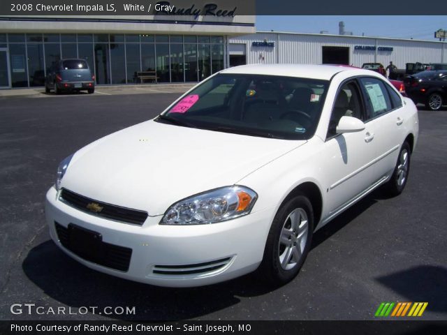 2008 Chevrolet Impala LS in White