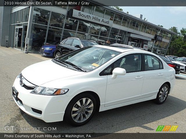 2010 Honda Civic EX Sedan in Taffeta White