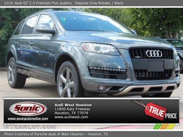 2015 Audi Q7 3.0 Premium Plus quattro in Daytona Gray Metallic