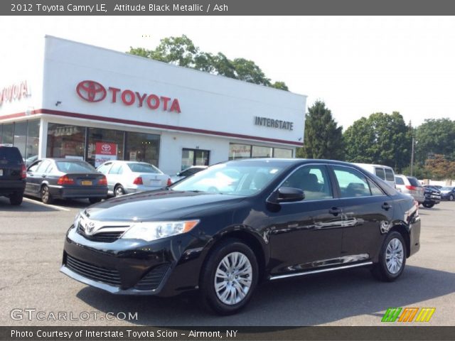 2012 Toyota Camry LE in Attitude Black Metallic
