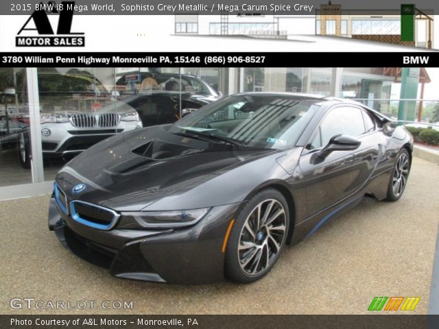 2015 BMW i8 Mega World in Sophisto Grey Metallic