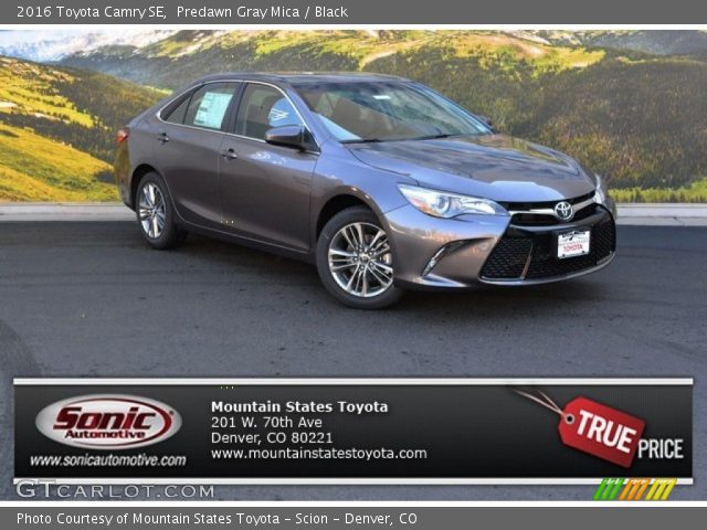 2016 Toyota Camry SE in Predawn Gray Mica