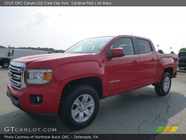 2016 GMC Canyon SLE Crew Cab 4x4 in Cardinal Red