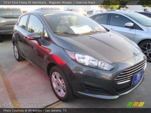2016 Ford Fiesta SE Hatchback in Magnetic Metallic