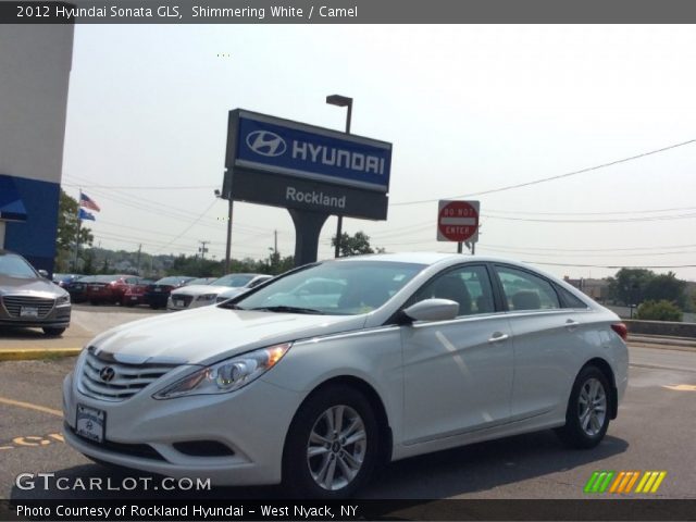 2012 Hyundai Sonata GLS in Shimmering White