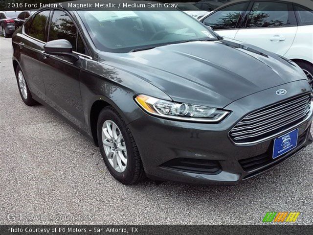 2016 Ford Fusion S in Magnetic Metallic