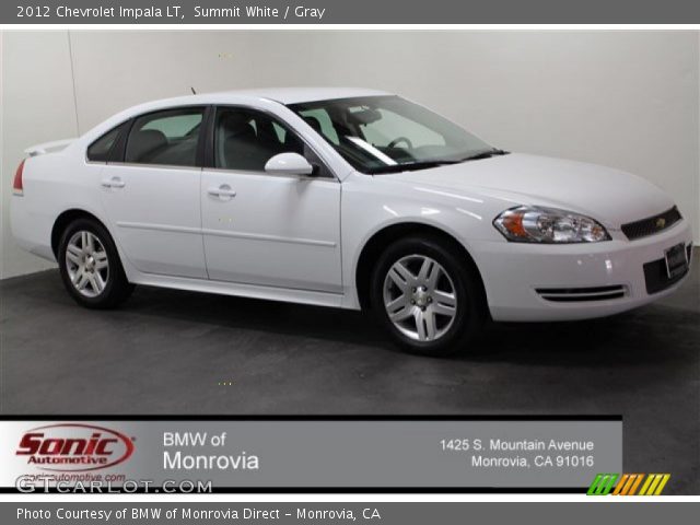 2012 Chevrolet Impala LT in Summit White