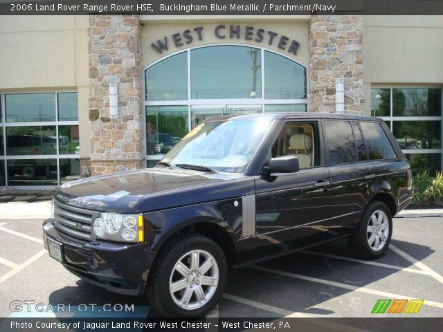 2006 Land Rover Range Rover HSE in Buckingham Blue Metallic
