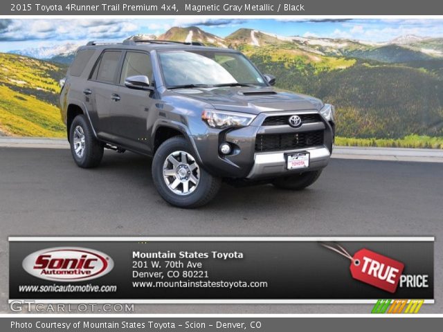 2015 Toyota 4Runner Trail Premium 4x4 in Magnetic Gray Metallic