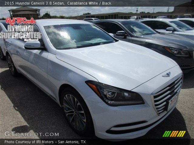 2015 Hyundai Genesis 3.8 Sedan in Casablanca White
