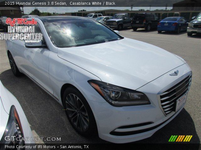 2015 Hyundai Genesis 3.8 Sedan in Casablanca White