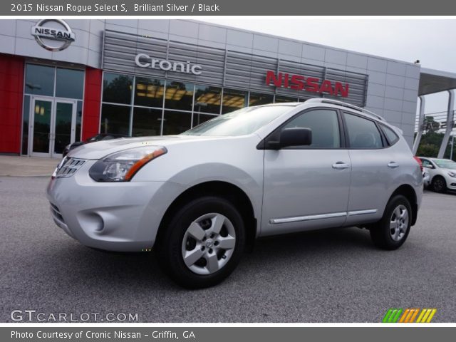 2015 Nissan Rogue Select S in Brilliant Silver